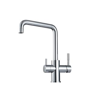 Rainwater krom mutfak musluğu, modern tasarım, yüksek kaliteli malzeme, şık görünüm.