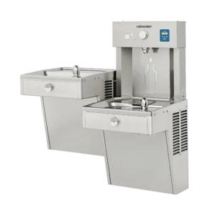 Rainwater paslanmaz çelik su sebili, modern tasarımla sürdürülebilir kullanım için idealdir.