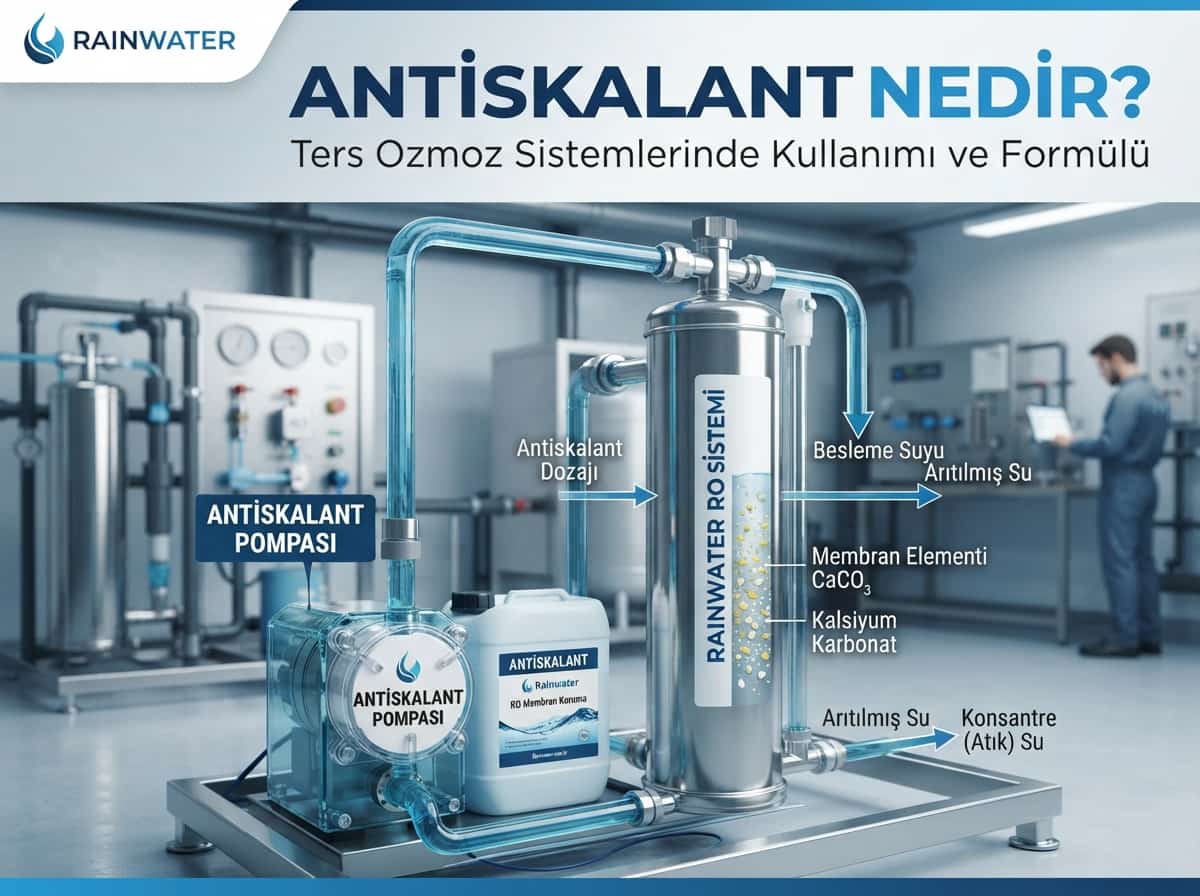 Antiskalant Nedir? Ters Osmoz Sistemlerinde Kullanımı ve Formülü